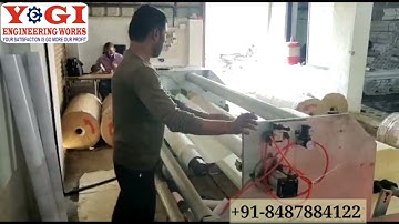 Masking Tape Rewinding Machine - Double Shaft Fully Automatic