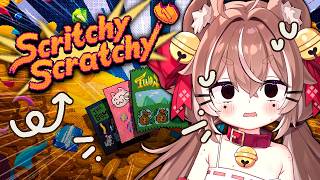 SCRITCHY SCRATCHY ⋮ born to gamba, forced to go broke! ( ・∇・)