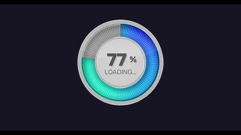 Circle Loading Bar | Motion Graphics template - Envato elements