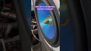Bass test of the Abstract Acoustics model-101! @RWRKofficial