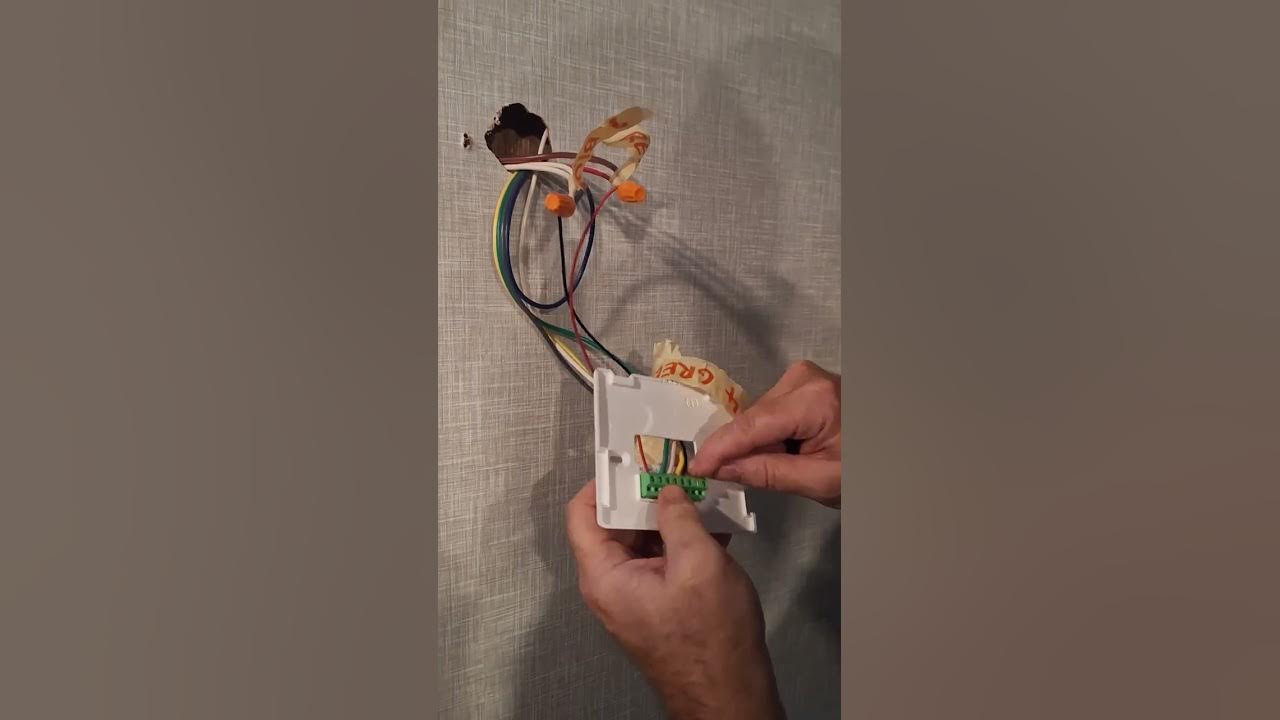 Replace RV Analog Thermostat With A Digital Thermostat - YouTube