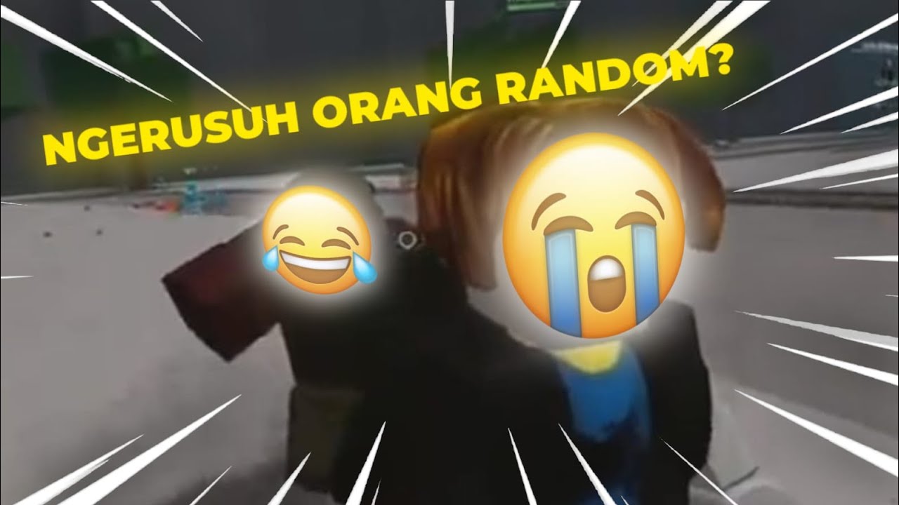 Ngrusuh Orang Random -Roblox Indonesia The strongest battle - YouTube