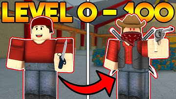 LEVEL 0 TO 100 IN ARSENAL! (STARTING FRESH) - EP.1 (ROBLOX)