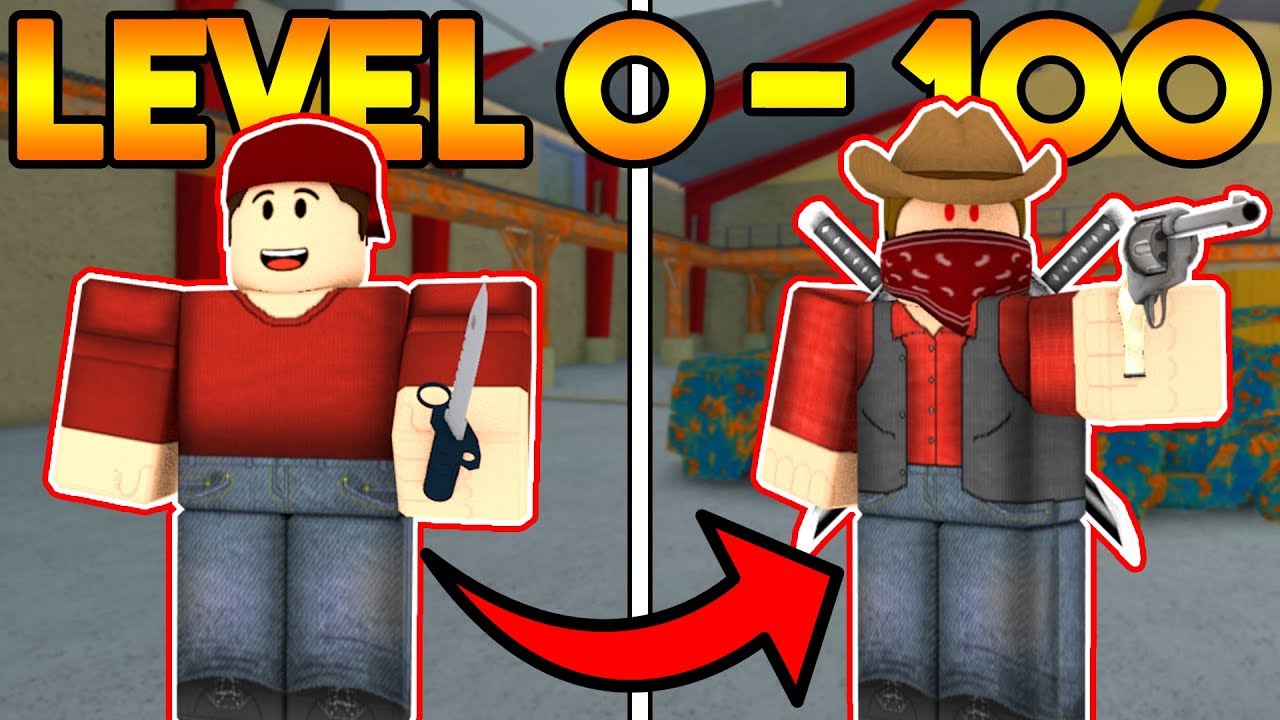 Level 0 To 100 In Arsenal Starting Fresh Ep 1 Roblox Youtube - bandits roblox arsenal