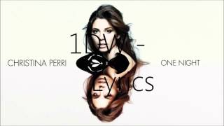 Christina Perri - One Night (AUDIO)