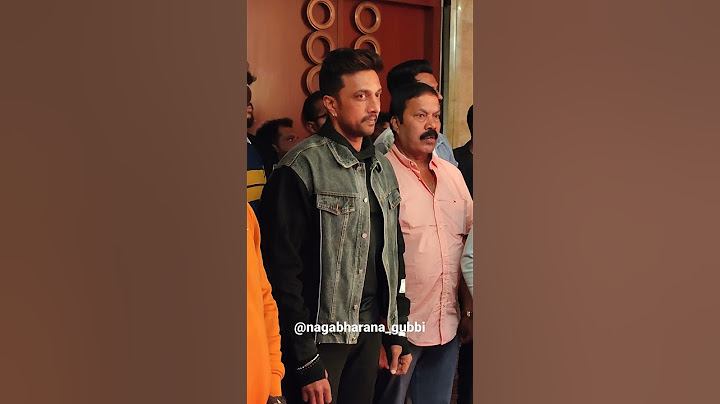 Exclusive Kiccha Sudeep Entry | Kiccha Sudeep New Look | Lucky Man Audio Lunch Event |Appu Sir Video