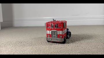 Transformers 2007: Optimus Primes arrival- G1 version (what If?) Stop Motion
