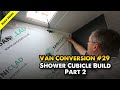 Shower built in self built campervan part 2 for ducato / relay / boxer / promaster