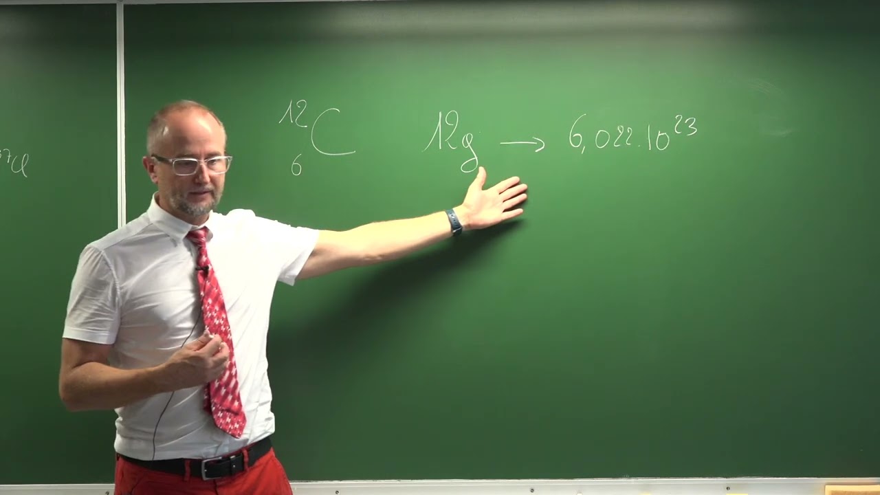 Du lycée à l'université : le nombre d'Avogadro et la mole