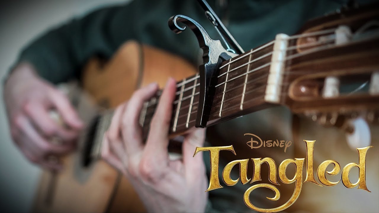 I See The Light Tangled Fingerstyle Classical Guitar Cover With Tabs Chords Chordify