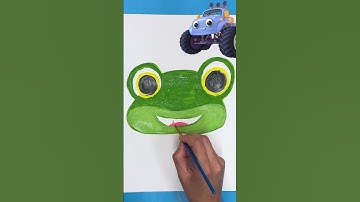 Painting Gecko🐸🦎 | Gecko | Robot Cartoons for Kids | Moonbug Kids