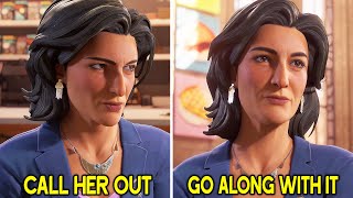 Calling Her Out VS Go Along with It (All Choices) - Life is Strange: Double Exposure