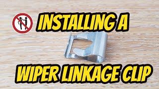 Installing A Wiper Linkage Clip  The Carina Journey Episode 98