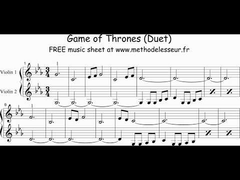 game-of-thrones-2-violins-(duet)---free-sheet-music