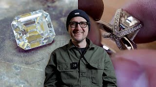 Oh No!! Client Almost Lost Her 9.03ct Natural Emerald Cut Diamond | Goldsmith&#39;s Workshop Secrets