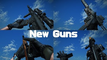 Fallout4 New MW Weapon Mods Animation and Sound フォールアウト4 COD MW 武器 Mod 2023 March