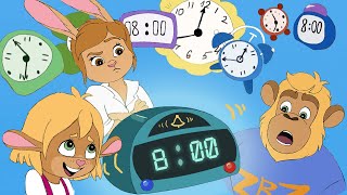 The Alarm Clock ⏰ Episode 10 | Learning Cartoons For Kids | ZABEZOO