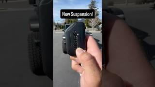New Suspension!