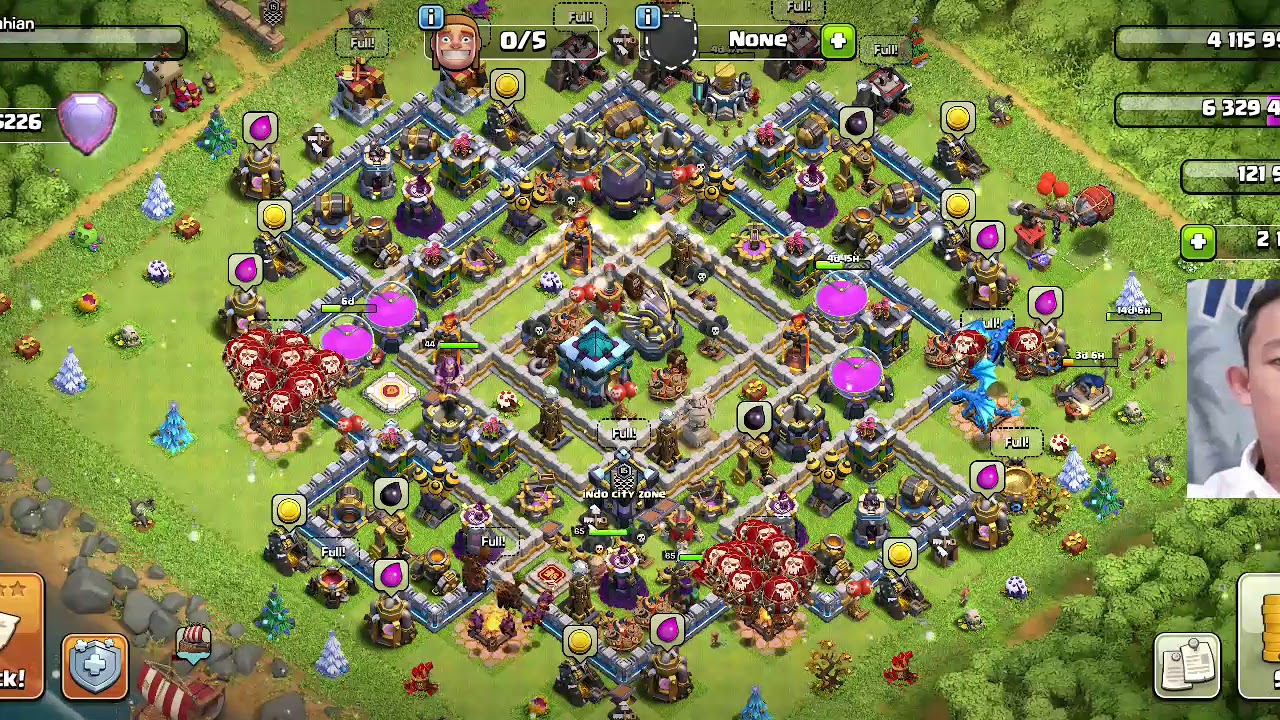 Sultan Clash Of Clans . Trophy udah 7000lebih Guys. - YouTube