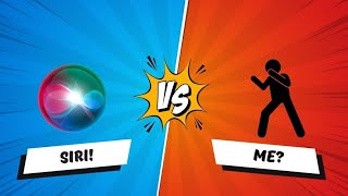 Top  5 funny roast of Siri vs Me #siriroastbattle #siri 