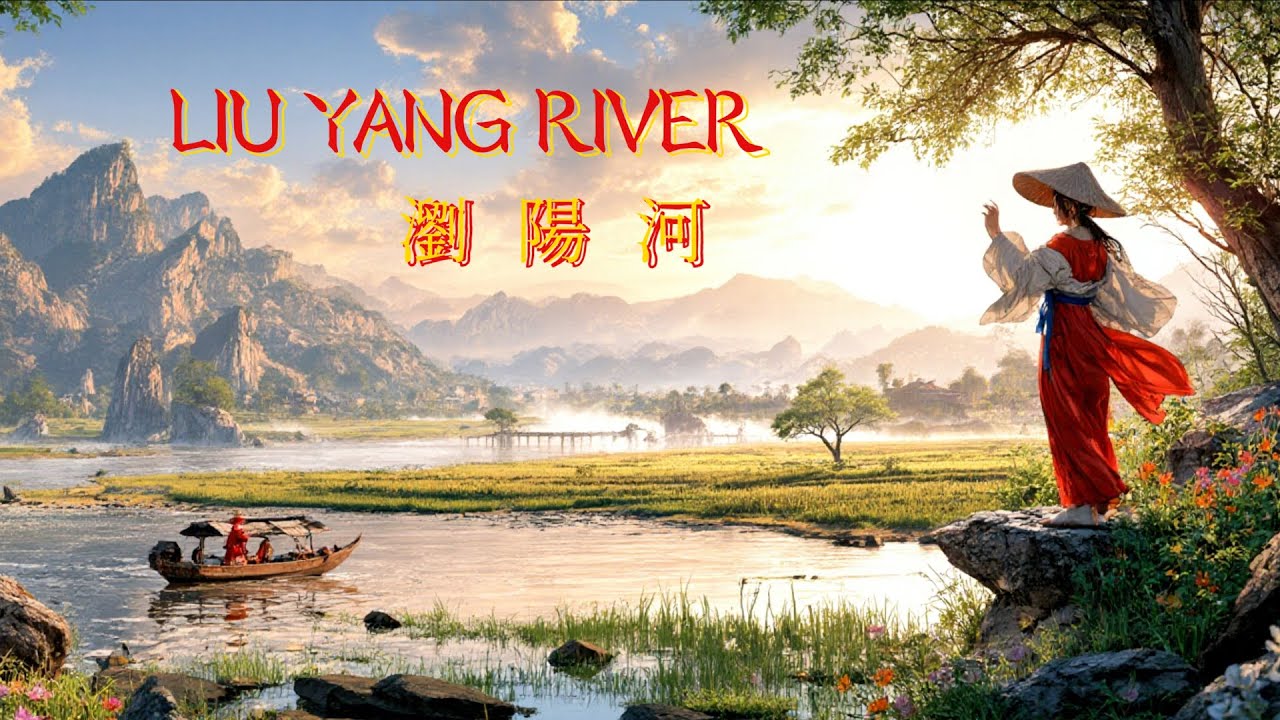 Chinese Folk Song "Liu Yang River" for Flute and Piano (with score) Chinese Folk Song "Liu Yang River" for Flute and Piano (with score)