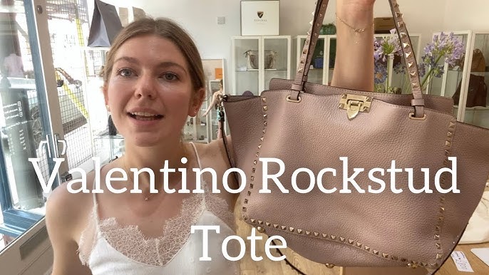 Valentino Medium Rockstud Tote Bag