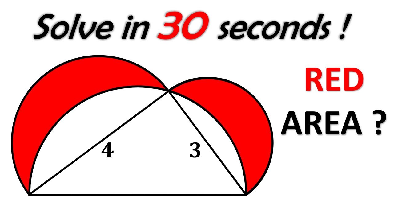 Только 1% сможет решить эту задачу за 30 секунд!