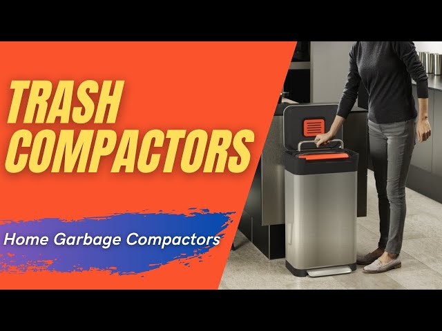 Trash Compactor Makes Room For More Garbage 