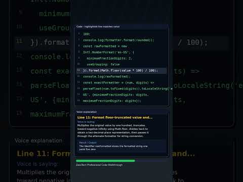 JavaScript's Intl.NumberFormat Rounding Secret (Fixed in 14 Lines) #Shorts
