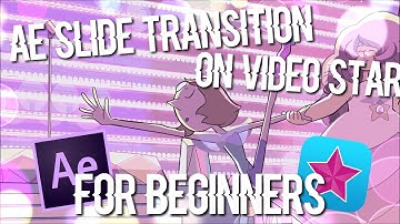 VIDEO STAR TUTORIAL || How to do an AE Slide Transition on Video Star for Beginners Easy