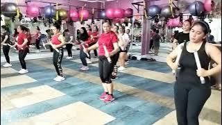 senam BL dengan dauble stick # choreo neng zebax