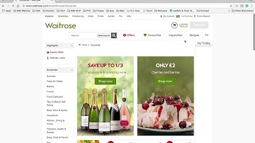 Wait....Wait....Wait....Waitrose....3 minutes