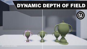 Object Inspection in unreal engine Part II - Dynamic Depth of field