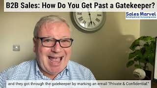 B2B Sales How NOT to get past the Gatekeeper 😂