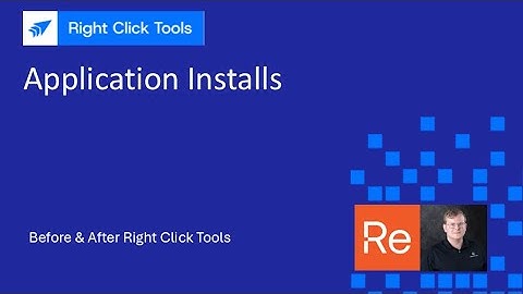Right Click Tools: Remote Application Install