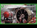 Hypnotic maintenance activities of two very important parts of an aircraft the engine and the tire