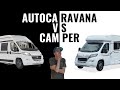 🚐 AUTOCARAVANA VS Furgoneta CAMPER Gran Volumen 🏆 Las principales diferencias ¿Qué es mejor?