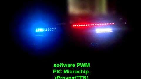 software pwm PIC microcontroler