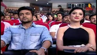 Hero Surya Enjoying Seeing Magic Show By Magician Ali At Surya's Memu Movie Audio Launch