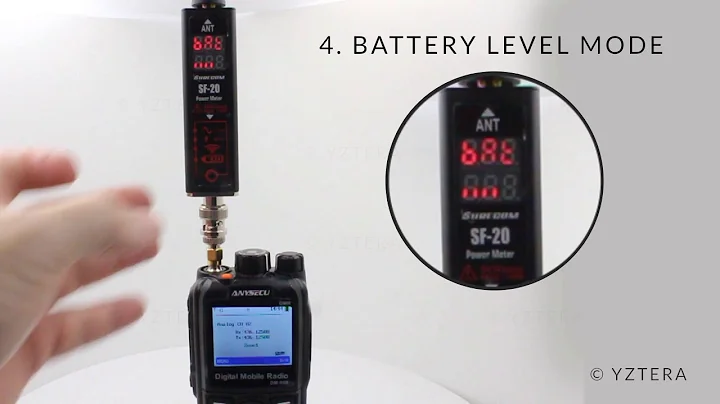 Surecom SF-20 Frequency counter VHF/UHF & Power Meter for Handheld radio - Tutorial