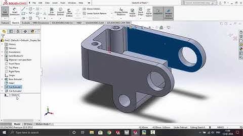 SOLIDWORKS - Details Of Machine Part Tutorial