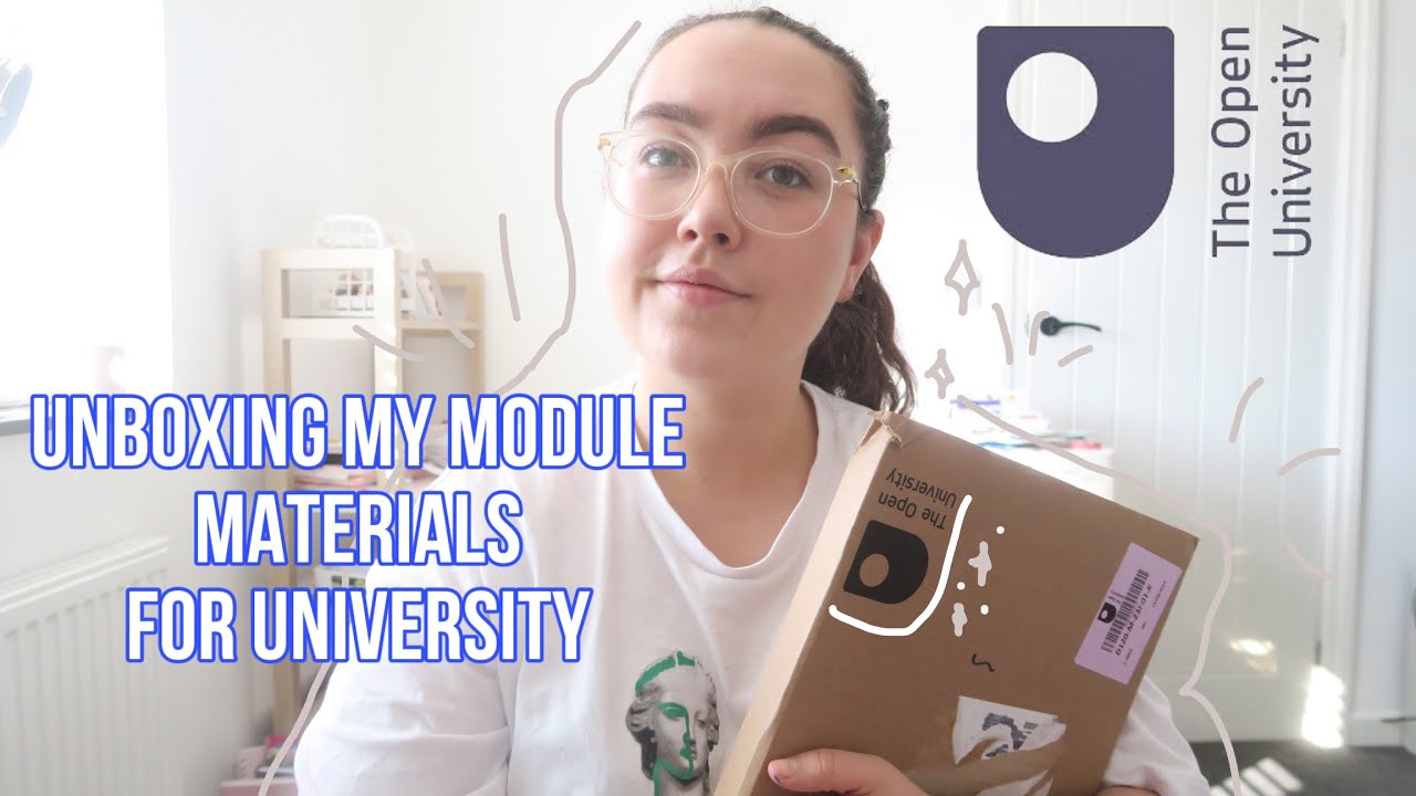 Unboxing my University module materials! | Starting my second module ...