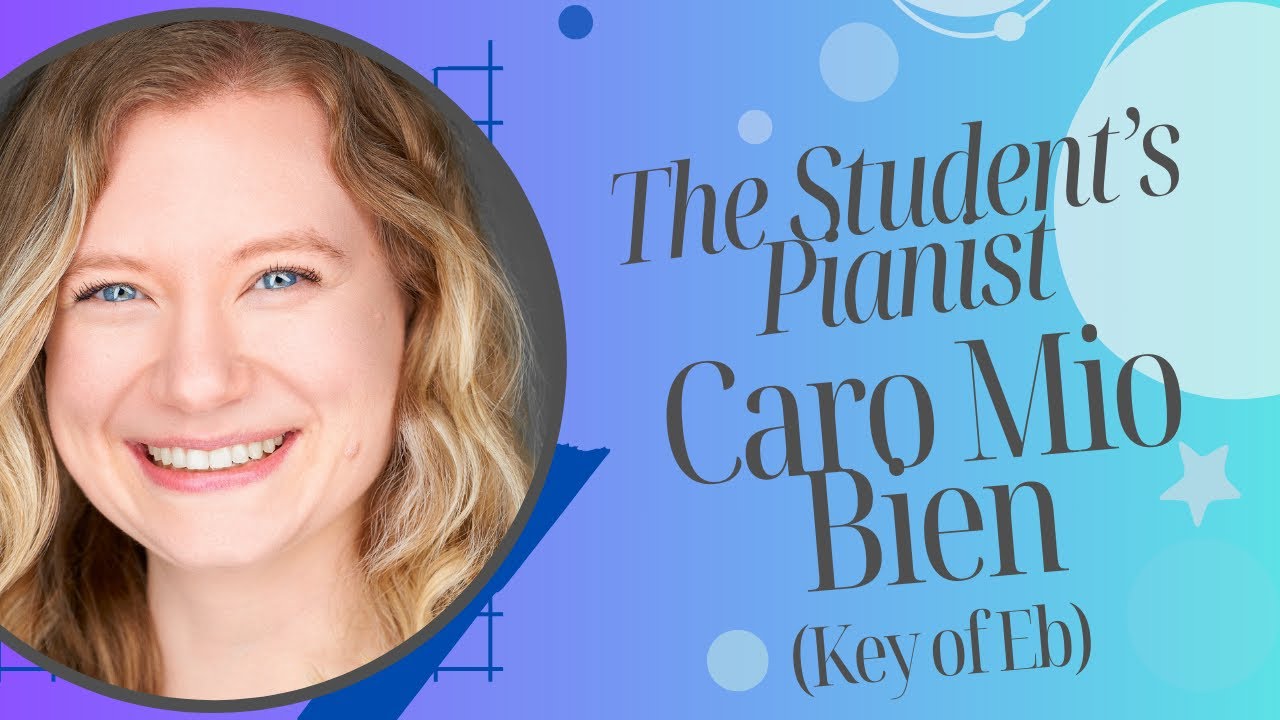 Caro Mio Bien Singers’ Practice Track - for Medium High Voice - with ...