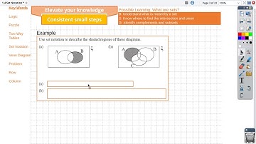 Set Notation - 1.4 Logic (A)