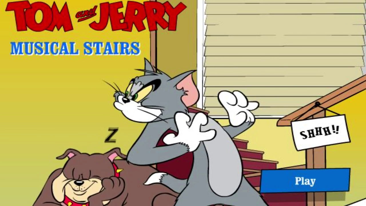 Tom and Jerry Musical Stairs Game YouTube