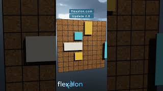 Prototype for bulletin board style inventory made with Flexalon. #gamedev #indiegamedev #gamedesign