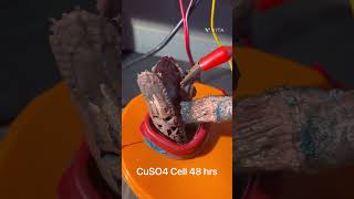 Copper Cell 48 hours of operation