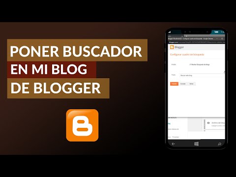 Cómo Poner un Buscador en mi Blog de Blogger - Simples Pasos