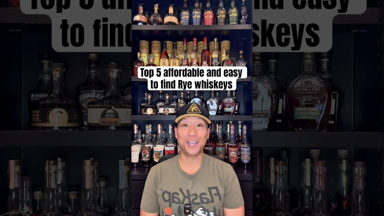 Here are my Top 5 rye whiskeys that are affordable and easy to find! 