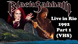 Black Sabbath - Rio de Janeiro1992 (VHS) Part 1